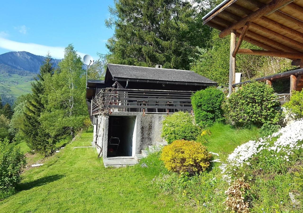 Charmant Chalet Dans La Montagne Proche De Verbier Sembrancher Exterior photo